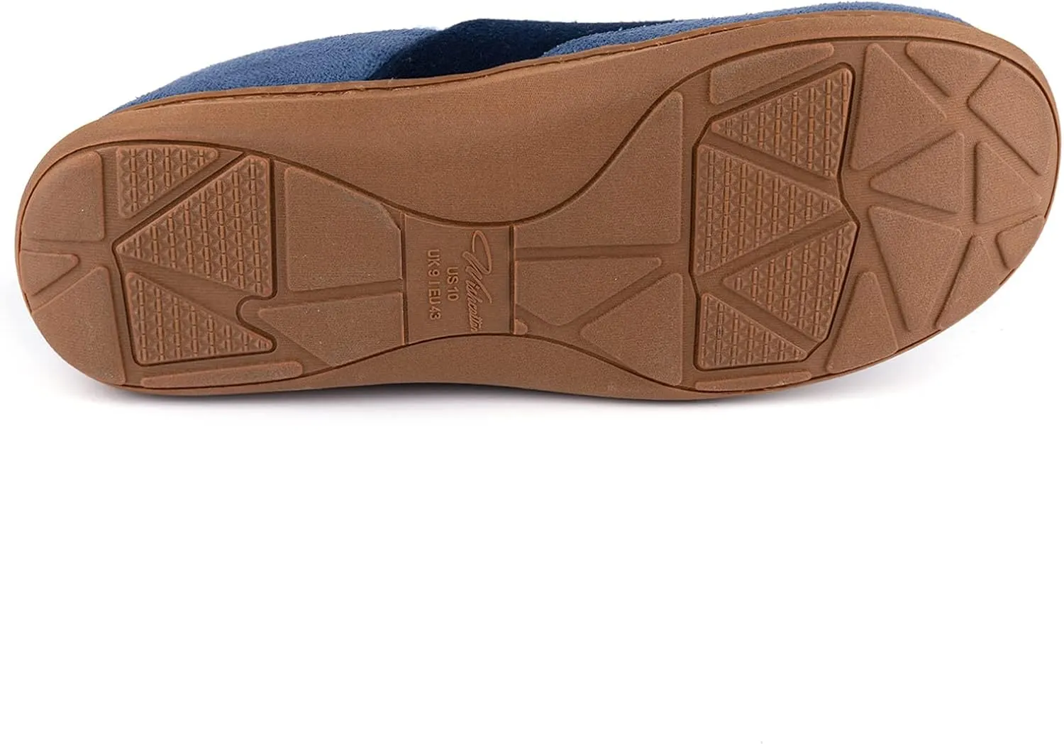 Zigzagger Men's Zermatt Wool-blend Loafer Slippers with Memory Foam Indoor